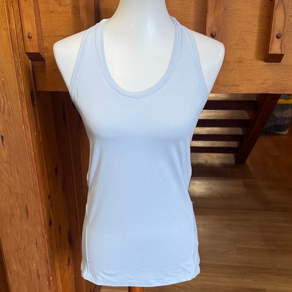 Athleta size Small S Women's Light Blue Tank Top shirt